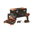 drapanokatsabido kroystiko black decker 18v li ion balitsaki 19  104 axesoyar bdchd18s1ka photo