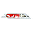 set 5 tem makita p04880 recipro blade bim 150 18z metal steel p04880 photo