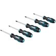 set 5 katsabidion makita torx t10 t15 t20 t25 t30 e 10534 photo