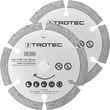 trotec set lepidon circular saw 2 diamond o 89 mm 2 pieces 6215001302 photo