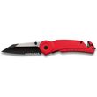  ALBAINOX RED KNIFE. SEG-2 WITH SHEATH.