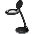 goobay 65576 led magnifying lamp with base 6w black photo