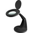 goobay 65578 led magnifying lamp with base 6w black photo