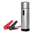 logilink pa0266 car jump starter powerbank 10000 mah 2x usb a with flashlight metal grey photo