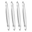 baseus airbag bumper strip transparent 4 pcs set photo