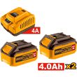  2 . 4.0AH + 1 .  4  3 . INGCO FBCPK1424E