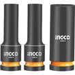 ��������� ������ IMPACT-����� 1/2" 17-19-21MM ��� 3 ���. INGCO HKISSD12042L