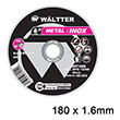 diskoi kopis sidiroy inox waltter 180x16mm waltter 1801622 photo