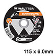 diskos leiansis sidiroy inox waltter 115x60mm waltter 1156022 photo