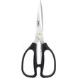 deli stainless steel scissors 195mm black edl2613 photo