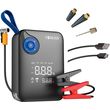 forever jump starter 4in1 7200mah 600a 150 psi black blue js 400 photo