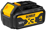 mpataria dewalt 18v 4ah li ion xr dcb182