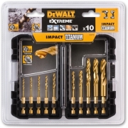 set 10 tem dewalt trypania impact f3 12mm dt50050 photo