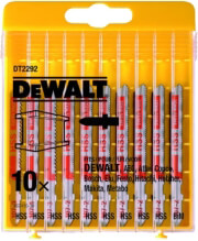 set 10 tem lames segas metalloy dewalt dt2292 photo