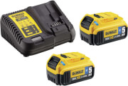 set 2 mpatarion 18v bluetooth fortistis dewalt 2x5ah li ion dcb184b dcb115 dcb115p2b photo