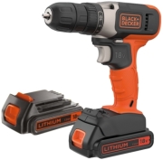 drapanokatsabido mpatarias black decker 10mm 18v li ion 2x 15ah bcd001c2 qw photo