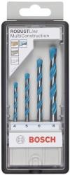 set 4 tem trypania pollaplon xriseon bosch cyl 9 multi construction robust line 2607010521 photo