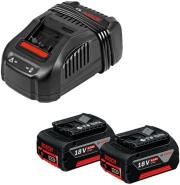 set bosch pro 2 mpataries li ion gba 18v 6ah taxyfortistis gal 1880cv 1600a00b8l photo