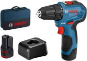 drapanokatsabido mpatarias bosch pro gsr 12v 30 brushless 2x 2ah li ion tsanta 06019g9004 photo