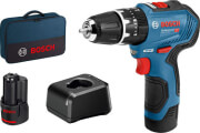 drapanokatsabido kroystiko mpatarias bosch pro gsb 12v 30 brushless 2x 2ah li ion tsanta 06019g9104 photo