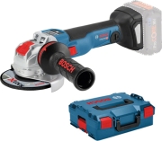 ΓΩΝΙΑΚΟΣ ΤΡΟΧΟΣ ΜΠΑΤΑΡΙΑΣ BOSCH PRO GWX 18V-10 SC X-LOCK SOLO ΡΥΘΜ.ΣΤΡΟΦΕΣ L-BOXX 06017B0400