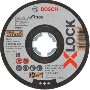 diskos kopis inox bosch x lock standard 115mm 1x222 2608619261 photo diskos kopis inox bosch x lock standard 115mm 1x222 2608619261 photo