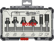 set frezes royter 6 tem bosch 8mm 2607017469 photo