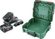 starter set 2x mpataries bosch pba 18v 25ah li ion power4all fortistis al1830cv 1600a019e4 photo