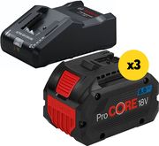 set 2 mpatarion bosch pro 18v procore 3x 8ah taxyfortistis gal 18 160 photo set 2 mpatarion bosch pro 18v procore 3x 8ah taxyfortistis gal 18 160 photo