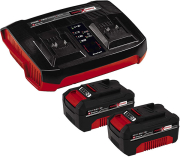 set diplos taxyfortistis 2 mpataries einhell power x change 4ah li ion 4512112 photo