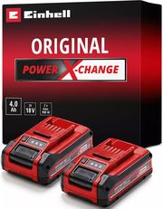 set 2 mpatarion einhell li ion 18v 2x 4ah power x change plus twin pack 4511629 photo set 2 mpatarion einhell li ion 18v 2x 4ah power x change plus twin pack 4511629 photo
