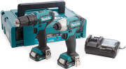 set makita 12v drapanokatsabido kroystiko hp333d palmiko katsabidi td110d 2x2ah clx228aj photo