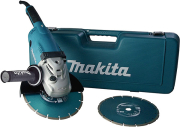 goniakos ilektrikos troxos makita 230mm 2200watt 2 diamantodiskoi makpac ga9020rfk3 photo