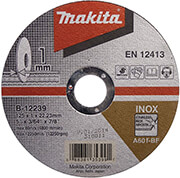 diskos kopis inox makita 125mm 1mm b 12239 photo