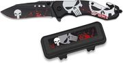soygias albainox penknife skull blade 85cm 18683 photo