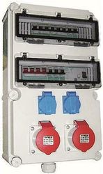 geyer pinakas ergotaxiakos compact trifasikos 2 soyko kai 2x 5x16a photo