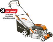 nakayama pro pm5460 xlookoptiki benzinisothoymeni 147cc platos kopis 46cm kados 60l 8 theseis photo