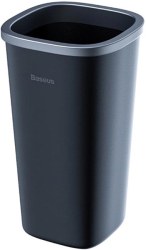 baseus dust free vehicle mounted trash can black photo