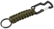 4smarts carabiner hook with paracord olive green photo