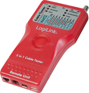 logilink wz0014 cable tester 5 in 1 with remote unit photo
