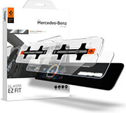 spigen mercedes benz ez fit anti glare screen protector e class2021 2020 left 1p right 1p photo