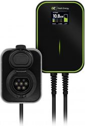 fortistis ilektrikon aytokiniton green cell wallbox ev powerbox 22kw 32a with socket rfid photo