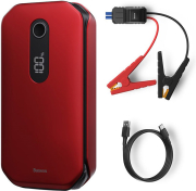 baseus super energy pro car jump starter 12000mah red photo