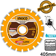 diamantodiskos asfaltoy 405mm ingco dmd064051 photo diamantodiskos asfaltoy 405mm ingco dmd064051 photo