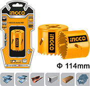potirotrypano bi metal 114mm ingco hsb101141 photo
