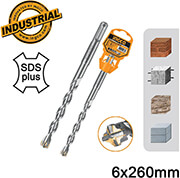 trypani tetrakopo sds plus s4l 6x260mm ingco dbh1210604c photo