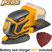 tribeio xoyftas trigoniko mpatarias 20v li ion solo ingco cdsli2051 photo