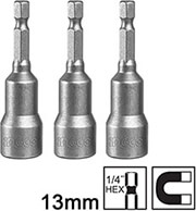 set 3 tem karydakia 1 4 magnitika 13mm ingco amn1331 photo set 3 tem karydakia 1 4 magnitika 13mm ingco amn1331 photo