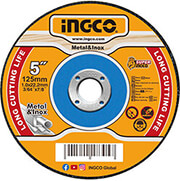 diskoi kopis sidiroy inox 125mm x 10mm ingco mcd101251 photo