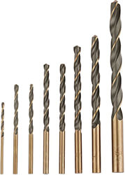 trypania metalloy hss 2 8mm set 8 tem ingco akdb0801 photo